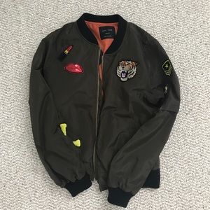 Love Tree Stamped Bomber!